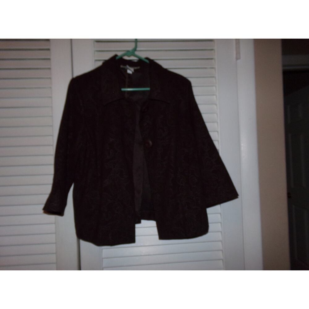 Vintage Requirements brown patterned jacket M Perfect condition